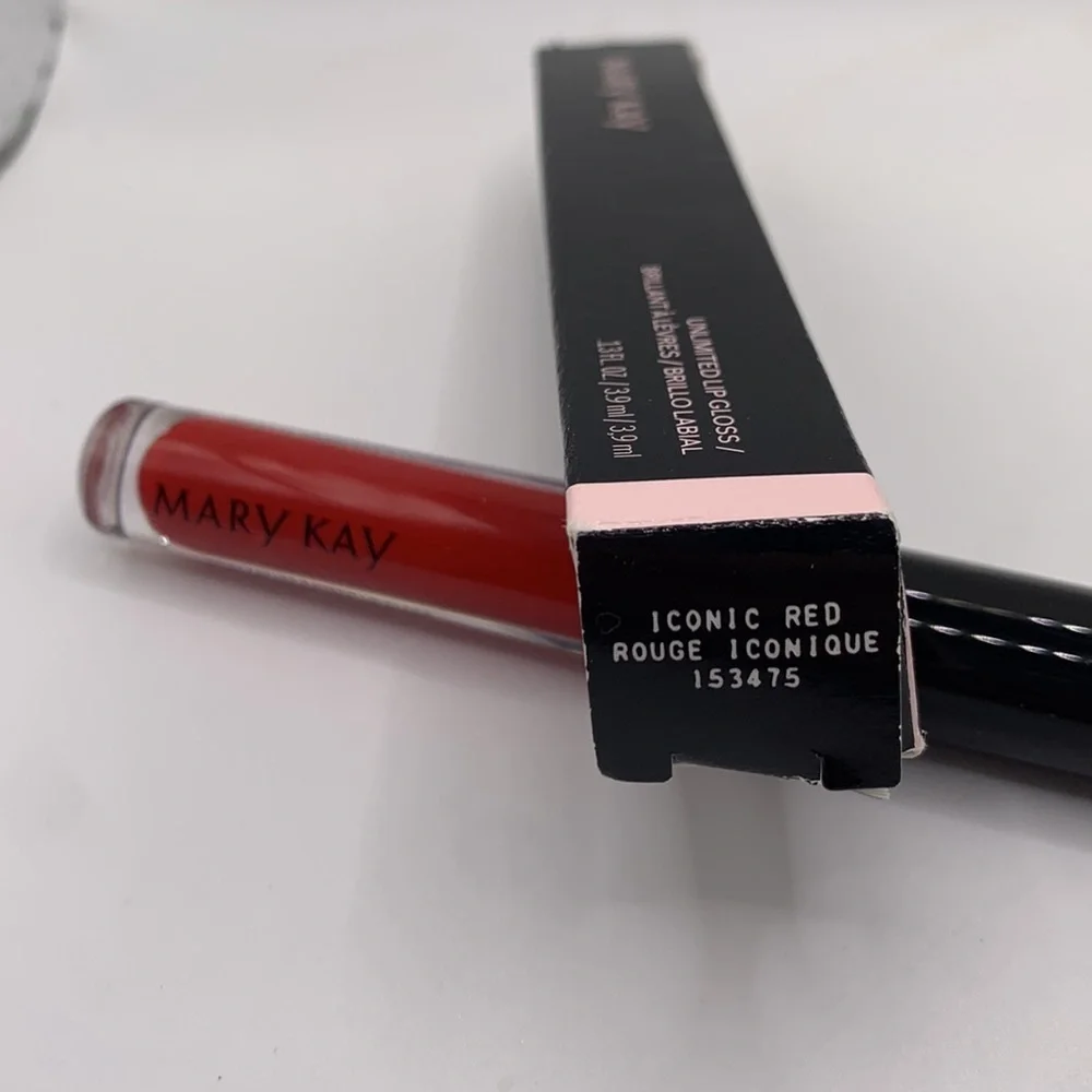 Mary Kay iconic red unlimited lipgloss